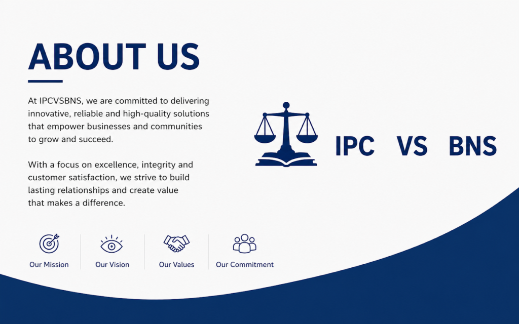 About US - IPC VS BNS